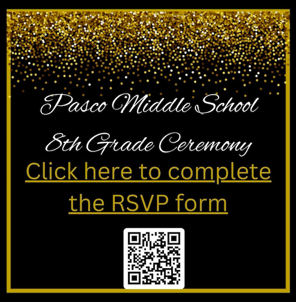 Click Here to RSVP for the 8th Grade Ceremony