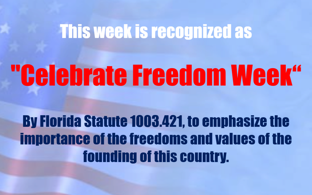 Celebrate Freedom Week 2024