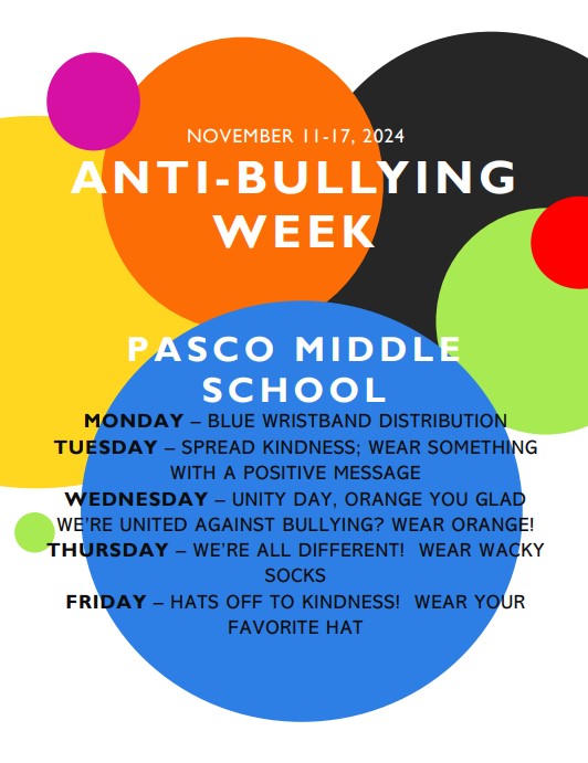 Anti Bullying Week November 11th - 17th, 2024