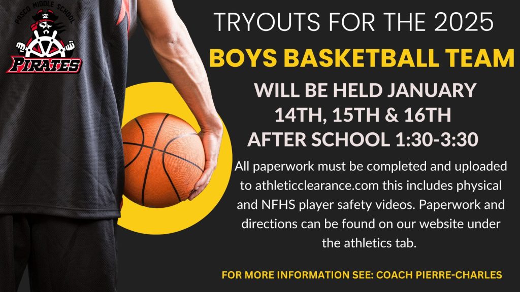 2025 Boys basketball Tryouts